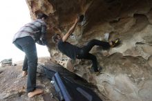 Bouldering in Hueco Tanks on 02/02/2019 with Blue Lizard Climbing and Yoga

Filename: SRM_20190202_1749080.jpg
Aperture: f/4.0
Shutter Speed: 1/320
Body: Canon EOS-1D Mark II
Lens: Canon EF 16-35mm f/2.8 L