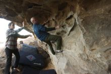 Bouldering in Hueco Tanks on 02/02/2019 with Blue Lizard Climbing and Yoga

Filename: SRM_20190202_1753440.jpg
Aperture: f/4.0
Shutter Speed: 1/200
Body: Canon EOS-1D Mark II
Lens: Canon EF 16-35mm f/2.8 L