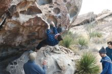 Bouldering in Hueco Tanks on 02/09/2019 with Blue Lizard Climbing and Yoga

Filename: SRM_20190209_1010290.jpg
Aperture: f/3.5
Shutter Speed: 1/320
Body: Canon EOS-1D Mark II
Lens: Canon EF 50mm f/1.8 II