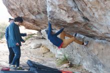 Bouldering in Hueco Tanks on 02/09/2019 with Blue Lizard Climbing and Yoga

Filename: SRM_20190209_1028030.jpg
Aperture: f/2.8
Shutter Speed: 1/250
Body: Canon EOS-1D Mark II
Lens: Canon EF 50mm f/1.8 II