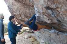 Bouldering in Hueco Tanks on 02/09/2019 with Blue Lizard Climbing and Yoga

Filename: SRM_20190209_1028180.jpg
Aperture: f/2.8
Shutter Speed: 1/400
Body: Canon EOS-1D Mark II
Lens: Canon EF 50mm f/1.8 II