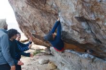 Bouldering in Hueco Tanks on 02/09/2019 with Blue Lizard Climbing and Yoga

Filename: SRM_20190209_1028230.jpg
Aperture: f/2.8
Shutter Speed: 1/400
Body: Canon EOS-1D Mark II
Lens: Canon EF 50mm f/1.8 II