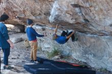 Bouldering in Hueco Tanks on 02/09/2019 with Blue Lizard Climbing and Yoga

Filename: SRM_20190209_1035040.jpg
Aperture: f/2.8
Shutter Speed: 1/320
Body: Canon EOS-1D Mark II
Lens: Canon EF 50mm f/1.8 II