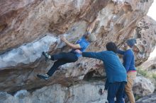 Bouldering in Hueco Tanks on 02/09/2019 with Blue Lizard Climbing and Yoga

Filename: SRM_20190209_1035330.jpg
Aperture: f/2.8
Shutter Speed: 1/500
Body: Canon EOS-1D Mark II
Lens: Canon EF 50mm f/1.8 II