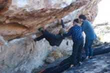 Bouldering in Hueco Tanks on 02/09/2019 with Blue Lizard Climbing and Yoga

Filename: SRM_20190209_1046370.jpg
Aperture: f/3.2
Shutter Speed: 1/400
Body: Canon EOS-1D Mark II
Lens: Canon EF 50mm f/1.8 II