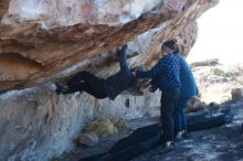 Bouldering in Hueco Tanks on 02/09/2019 with Blue Lizard Climbing and Yoga

Filename: SRM_20190209_1046380.jpg
Aperture: f/3.2
Shutter Speed: 1/640
Body: Canon EOS-1D Mark II
Lens: Canon EF 50mm f/1.8 II