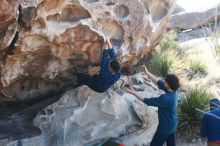 Bouldering in Hueco Tanks on 02/09/2019 with Blue Lizard Climbing and Yoga

Filename: SRM_20190209_1103500.jpg
Aperture: f/4.0
Shutter Speed: 1/400
Body: Canon EOS-1D Mark II
Lens: Canon EF 50mm f/1.8 II