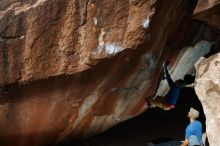 Bouldering in Hueco Tanks on 02/09/2019 with Blue Lizard Climbing and Yoga

Filename: SRM_20190209_1209050.jpg
Aperture: f/5.6
Shutter Speed: 1/250
Body: Canon EOS-1D Mark II
Lens: Canon EF 16-35mm f/2.8 L