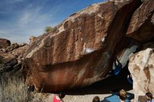 Bouldering in Hueco Tanks on 02/09/2019 with Blue Lizard Climbing and Yoga

Filename: SRM_20190209_1212330.jpg
Aperture: f/5.6
Shutter Speed: 1/250
Body: Canon EOS-1D Mark II
Lens: Canon EF 16-35mm f/2.8 L