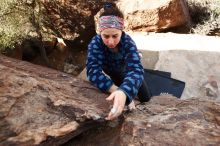 Bouldering in Hueco Tanks on 02/09/2019 with Blue Lizard Climbing and Yoga

Filename: SRM_20190209_1219410.jpg
Aperture: f/4.5
Shutter Speed: 1/250
Body: Canon EOS-1D Mark II
Lens: Canon EF 16-35mm f/2.8 L