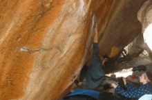 Bouldering in Hueco Tanks on 02/09/2019 with Blue Lizard Climbing and Yoga

Filename: SRM_20190209_1301490.jpg
Aperture: f/4.0
Shutter Speed: 1/200
Body: Canon EOS-1D Mark II
Lens: Canon EF 50mm f/1.8 II