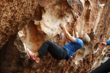 Bouldering in Hueco Tanks on 02/09/2019 with Blue Lizard Climbing and Yoga

Filename: SRM_20190209_1523370.jpg
Aperture: f/4.0
Shutter Speed: 1/500
Body: Canon EOS-1D Mark II
Lens: Canon EF 50mm f/1.8 II