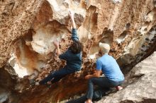 Bouldering in Hueco Tanks on 02/09/2019 with Blue Lizard Climbing and Yoga

Filename: SRM_20190209_1536000.jpg
Aperture: f/4.0
Shutter Speed: 1/1000
Body: Canon EOS-1D Mark II
Lens: Canon EF 50mm f/1.8 II