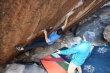 Bouldering in Hueco Tanks on 02/09/2019 with Blue Lizard Climbing and Yoga

Filename: SRM_20190209_1648350.jpg
Aperture: f/4.5
Shutter Speed: 1/250
Body: Canon EOS-1D Mark II
Lens: Canon EF 16-35mm f/2.8 L