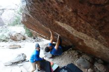 Bouldering in Hueco Tanks on 02/09/2019 with Blue Lizard Climbing and Yoga

Filename: SRM_20190209_1658100.jpg
Aperture: f/7.1
Shutter Speed: 1/250
Body: Canon EOS-1D Mark II
Lens: Canon EF 16-35mm f/2.8 L