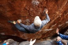 Bouldering in Hueco Tanks on 02/09/2019 with Blue Lizard Climbing and Yoga

Filename: SRM_20190209_1750140.jpg
Aperture: f/4.0
Shutter Speed: 1/160
Body: Canon EOS-1D Mark II
Lens: Canon EF 16-35mm f/2.8 L