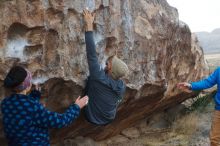 Bouldering in Hueco Tanks on 02/09/2019 with Blue Lizard Climbing and Yoga

Filename: SRM_20190209_1809530.jpg
Aperture: f/5.0
Shutter Speed: 1/160
Body: Canon EOS-1D Mark II
Lens: Canon EF 50mm f/1.8 II