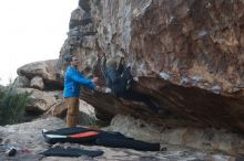 Bouldering in Hueco Tanks on 02/09/2019 with Blue Lizard Climbing and Yoga

Filename: SRM_20190209_1813290.jpg
Aperture: f/4.5
Shutter Speed: 1/250
Body: Canon EOS-1D Mark II
Lens: Canon EF 50mm f/1.8 II