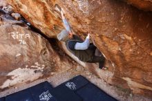 Bouldering in Hueco Tanks on 02/17/2019 with Blue Lizard Climbing and Yoga

Filename: SRM_20190217_1105250.jpg
Aperture: f/5.6
Shutter Speed: 1/125
Body: Canon EOS-1D Mark II
Lens: Canon EF 16-35mm f/2.8 L