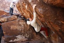 Bouldering in Hueco Tanks on 02/17/2019 with Blue Lizard Climbing and Yoga

Filename: SRM_20190217_1106460.jpg
Aperture: f/4.5
Shutter Speed: 1/400
Body: Canon EOS-1D Mark II
Lens: Canon EF 16-35mm f/2.8 L