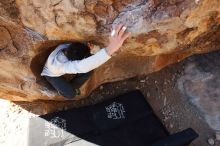 Bouldering in Hueco Tanks on 02/17/2019 with Blue Lizard Climbing and Yoga

Filename: SRM_20190217_1135370.jpg
Aperture: f/5.6
Shutter Speed: 1/320
Body: Canon EOS-1D Mark II
Lens: Canon EF 16-35mm f/2.8 L