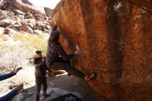 Bouldering in Hueco Tanks on 02/17/2019 with Blue Lizard Climbing and Yoga

Filename: SRM_20190217_1146510.jpg
Aperture: f/5.6
Shutter Speed: 1/320
Body: Canon EOS-1D Mark II
Lens: Canon EF 16-35mm f/2.8 L