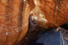 Bouldering in Hueco Tanks on 02/17/2019 with Blue Lizard Climbing and Yoga

Filename: SRM_20190217_1150390.jpg
Aperture: f/5.6
Shutter Speed: 1/250
Body: Canon EOS-1D Mark II
Lens: Canon EF 16-35mm f/2.8 L