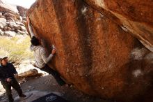 Bouldering in Hueco Tanks on 02/17/2019 with Blue Lizard Climbing and Yoga

Filename: SRM_20190217_1151210.jpg
Aperture: f/5.6
Shutter Speed: 1/640
Body: Canon EOS-1D Mark II
Lens: Canon EF 16-35mm f/2.8 L