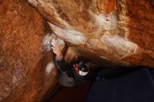 Bouldering in Hueco Tanks on 02/17/2019 with Blue Lizard Climbing and Yoga

Filename: SRM_20190217_1159320.jpg
Aperture: f/4.0
Shutter Speed: 1/500
Body: Canon EOS-1D Mark II
Lens: Canon EF 16-35mm f/2.8 L