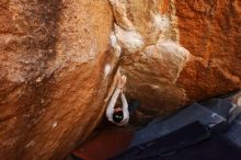 Bouldering in Hueco Tanks on 02/17/2019 with Blue Lizard Climbing and Yoga

Filename: SRM_20190217_1210570.jpg
Aperture: f/4.5
Shutter Speed: 1/320
Body: Canon EOS-1D Mark II
Lens: Canon EF 16-35mm f/2.8 L