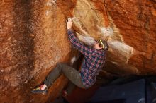 Bouldering in Hueco Tanks on 02/17/2019 with Blue Lizard Climbing and Yoga

Filename: SRM_20190217_1218540.jpg
Aperture: f/4.5
Shutter Speed: 1/400
Body: Canon EOS-1D Mark II
Lens: Canon EF 16-35mm f/2.8 L