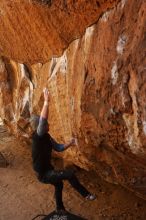 Bouldering in Hueco Tanks on 02/17/2019 with Blue Lizard Climbing and Yoga

Filename: SRM_20190217_1357101.jpg
Aperture: f/4.0
Shutter Speed: 1/400
Body: Canon EOS-1D Mark II
Lens: Canon EF 50mm f/1.8 II