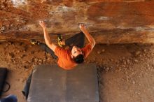 Bouldering in Hueco Tanks on 02/17/2019 with Blue Lizard Climbing and Yoga

Filename: SRM_20190217_1400380.jpg
Aperture: f/2.8
Shutter Speed: 1/250
Body: Canon EOS-1D Mark II
Lens: Canon EF 50mm f/1.8 II