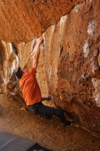 Bouldering in Hueco Tanks on 02/17/2019 with Blue Lizard Climbing and Yoga

Filename: SRM_20190217_1413150.jpg
Aperture: f/4.5
Shutter Speed: 1/250
Body: Canon EOS-1D Mark II
Lens: Canon EF 50mm f/1.8 II