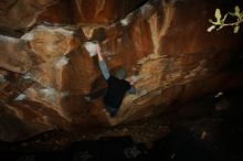 Bouldering in Hueco Tanks on 02/17/2019 with Blue Lizard Climbing and Yoga

Filename: SRM_20190217_1530410.jpg
Aperture: f/8.0
Shutter Speed: 1/250
Body: Canon EOS-1D Mark II
Lens: Canon EF 16-35mm f/2.8 L