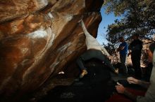 Bouldering in Hueco Tanks on 02/17/2019 with Blue Lizard Climbing and Yoga

Filename: SRM_20190217_1539100.jpg
Aperture: f/8.0
Shutter Speed: 1/250
Body: Canon EOS-1D Mark II
Lens: Canon EF 16-35mm f/2.8 L