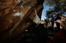 Bouldering in Hueco Tanks on 02/17/2019 with Blue Lizard Climbing and Yoga

Filename: SRM_20190217_1539101.jpg
Aperture: f/8.0
Shutter Speed: 1/250
Body: Canon EOS-1D Mark II
Lens: Canon EF 16-35mm f/2.8 L