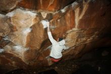 Bouldering in Hueco Tanks on 02/17/2019 with Blue Lizard Climbing and Yoga

Filename: SRM_20190217_1601330.jpg
Aperture: f/8.0
Shutter Speed: 1/250
Body: Canon EOS-1D Mark II
Lens: Canon EF 16-35mm f/2.8 L