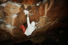 Bouldering in Hueco Tanks on 02/17/2019 with Blue Lizard Climbing and Yoga

Filename: SRM_20190217_1601340.jpg
Aperture: f/8.0
Shutter Speed: 1/250
Body: Canon EOS-1D Mark II
Lens: Canon EF 16-35mm f/2.8 L