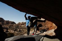 Bouldering in Hueco Tanks on 02/17/2019 with Blue Lizard Climbing and Yoga

Filename: SRM_20190217_1611450.jpg
Aperture: f/11.0
Shutter Speed: 1/250
Body: Canon EOS-1D Mark II
Lens: Canon EF 16-35mm f/2.8 L