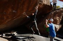Bouldering in Hueco Tanks on 02/17/2019 with Blue Lizard Climbing and Yoga

Filename: SRM_20190217_1624331.jpg
Aperture: f/8.0
Shutter Speed: 1/250
Body: Canon EOS-1D Mark II
Lens: Canon EF 16-35mm f/2.8 L