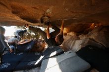 Bouldering in Hueco Tanks on 02/17/2019 with Blue Lizard Climbing and Yoga

Filename: SRM_20190217_1730010.jpg
Aperture: f/4.0
Shutter Speed: 1/250
Body: Canon EOS-1D Mark II
Lens: Canon EF 16-35mm f/2.8 L