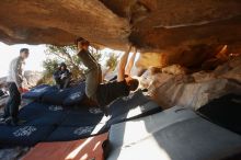 Bouldering in Hueco Tanks on 02/17/2019 with Blue Lizard Climbing and Yoga

Filename: SRM_20190217_1730120.jpg
Aperture: f/4.0
Shutter Speed: 1/250
Body: Canon EOS-1D Mark II
Lens: Canon EF 16-35mm f/2.8 L