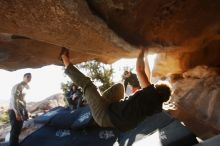 Bouldering in Hueco Tanks on 02/17/2019 with Blue Lizard Climbing and Yoga

Filename: SRM_20190217_1730200.jpg
Aperture: f/4.0
Shutter Speed: 1/250
Body: Canon EOS-1D Mark II
Lens: Canon EF 16-35mm f/2.8 L