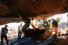 Bouldering in Hueco Tanks on 02/17/2019 with Blue Lizard Climbing and Yoga

Filename: SRM_20190217_1730320.jpg
Aperture: f/4.0
Shutter Speed: 1/250
Body: Canon EOS-1D Mark II
Lens: Canon EF 16-35mm f/2.8 L