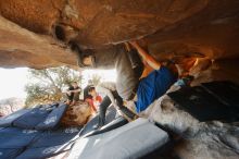 Bouldering in Hueco Tanks on 02/17/2019 with Blue Lizard Climbing and Yoga

Filename: SRM_20190217_1740510.jpg
Aperture: f/4.0
Shutter Speed: 1/250
Body: Canon EOS-1D Mark II
Lens: Canon EF 16-35mm f/2.8 L