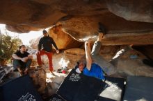 Bouldering in Hueco Tanks on 02/17/2019 with Blue Lizard Climbing and Yoga

Filename: SRM_20190217_1741170.jpg
Aperture: f/4.0
Shutter Speed: 1/250
Body: Canon EOS-1D Mark II
Lens: Canon EF 16-35mm f/2.8 L