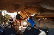 Bouldering in Hueco Tanks on 02/17/2019 with Blue Lizard Climbing and Yoga

Filename: SRM_20190217_1741240.jpg
Aperture: f/4.0
Shutter Speed: 1/250
Body: Canon EOS-1D Mark II
Lens: Canon EF 16-35mm f/2.8 L