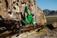 Bouldering in Hueco Tanks on 02/22/2019 with Blue Lizard Climbing and Yoga

Filename: SRM_20190222_1001590.jpg
Aperture: f/2.8
Shutter Speed: 1/6400
Body: Canon EOS-1D Mark II
Lens: Canon EF 50mm f/1.8 II