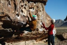 Bouldering in Hueco Tanks on 02/22/2019 with Blue Lizard Climbing and Yoga

Filename: SRM_20190222_1003260.jpg
Aperture: f/2.8
Shutter Speed: 1/2000
Body: Canon EOS-1D Mark II
Lens: Canon EF 50mm f/1.8 II